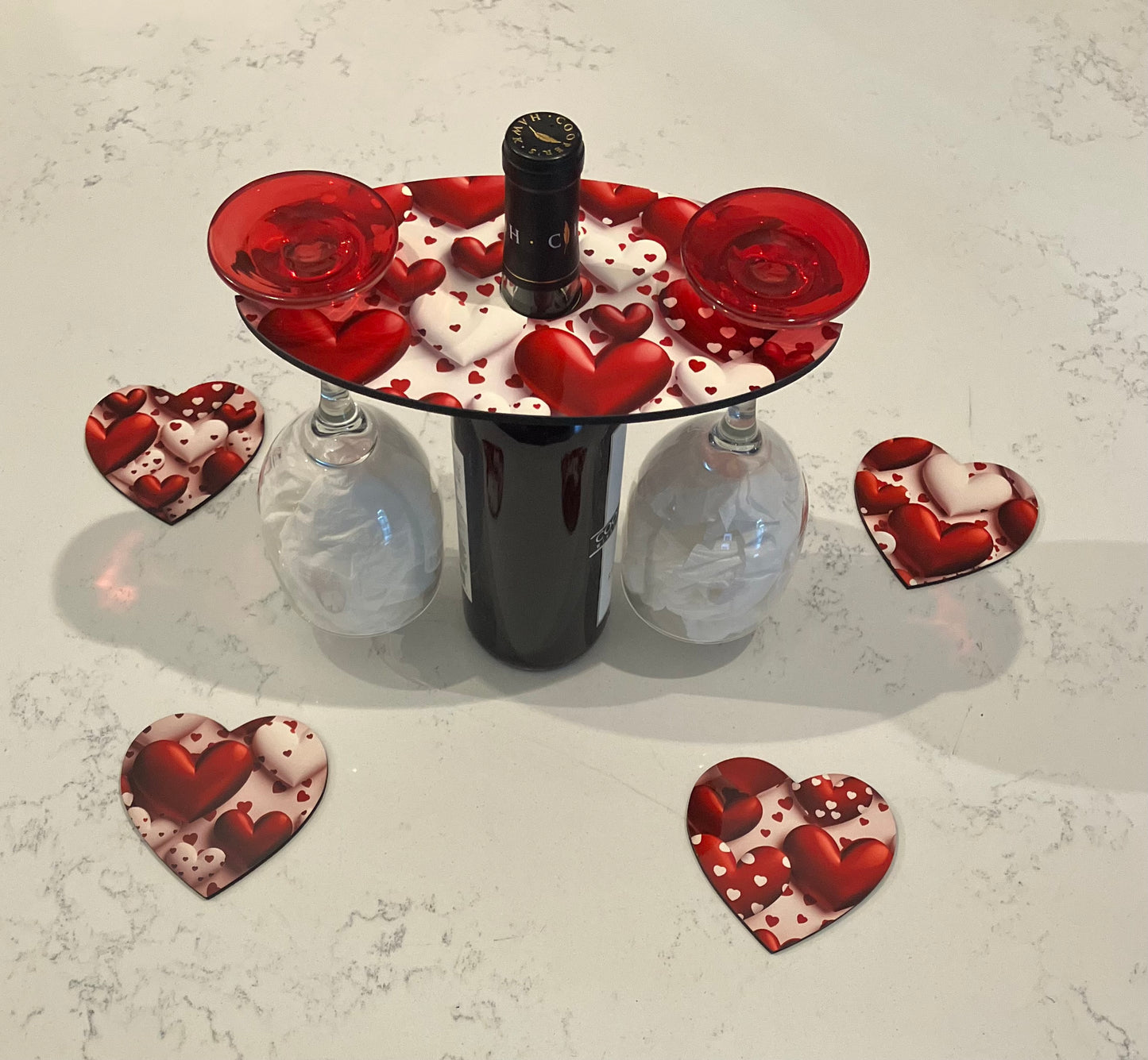 Custom Wine Bottle Caddy