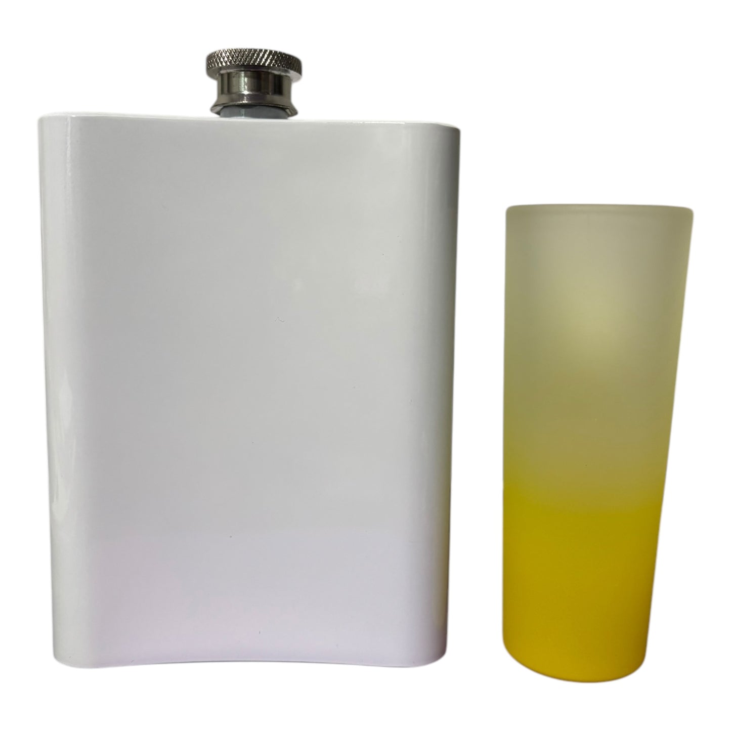 Flask and Shooter Glass Bundle
