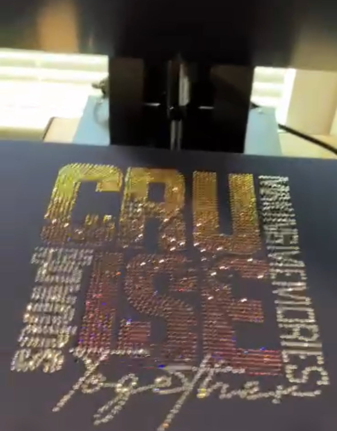 Custom Rhinestone T-shirt