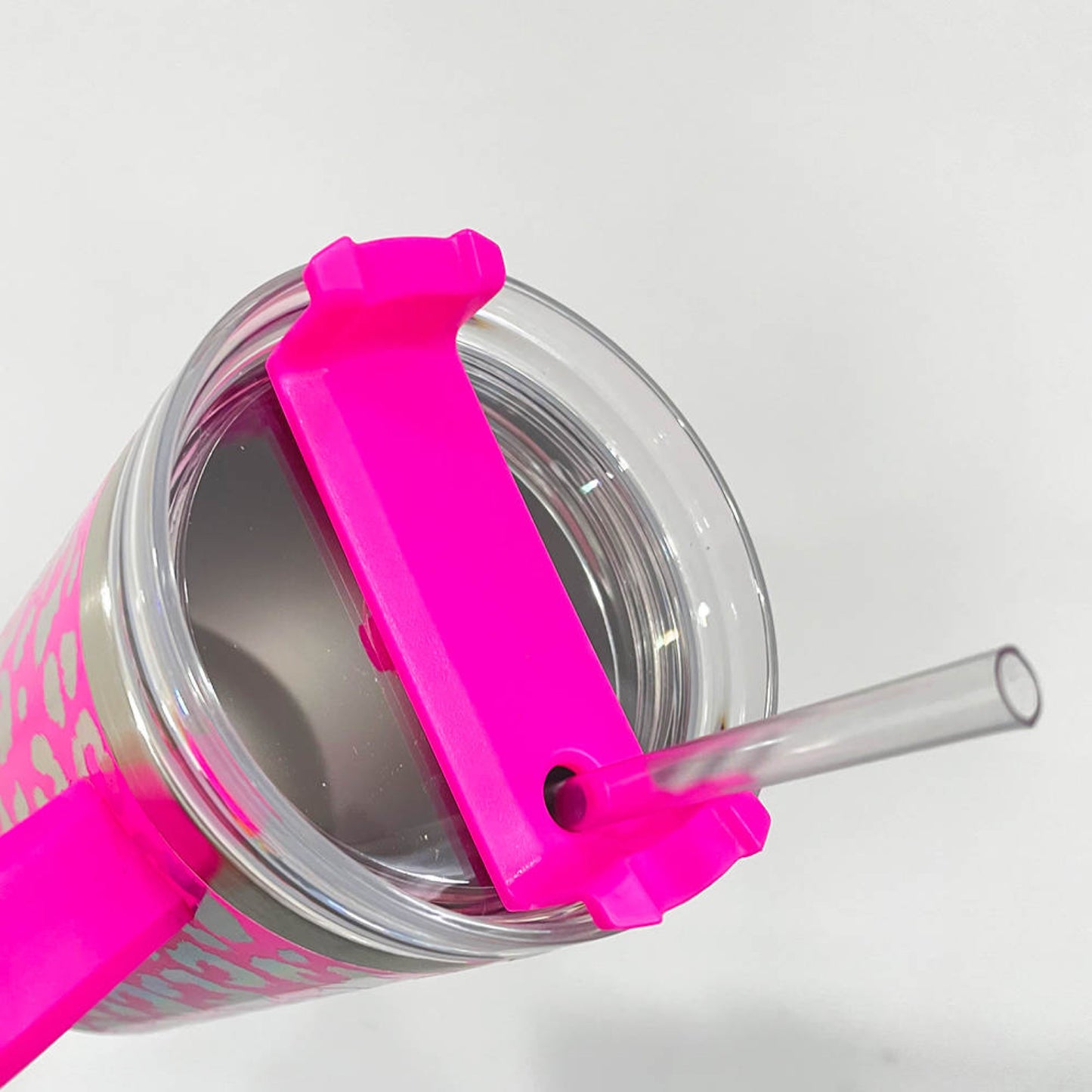 Holographic Leopard Print Tumbler