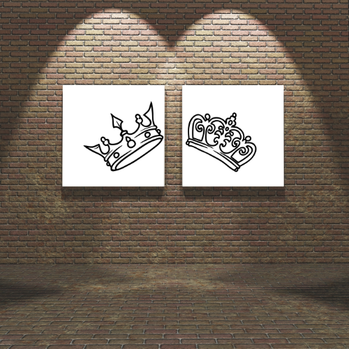 Pre-Drawn Royalty Paint Kit