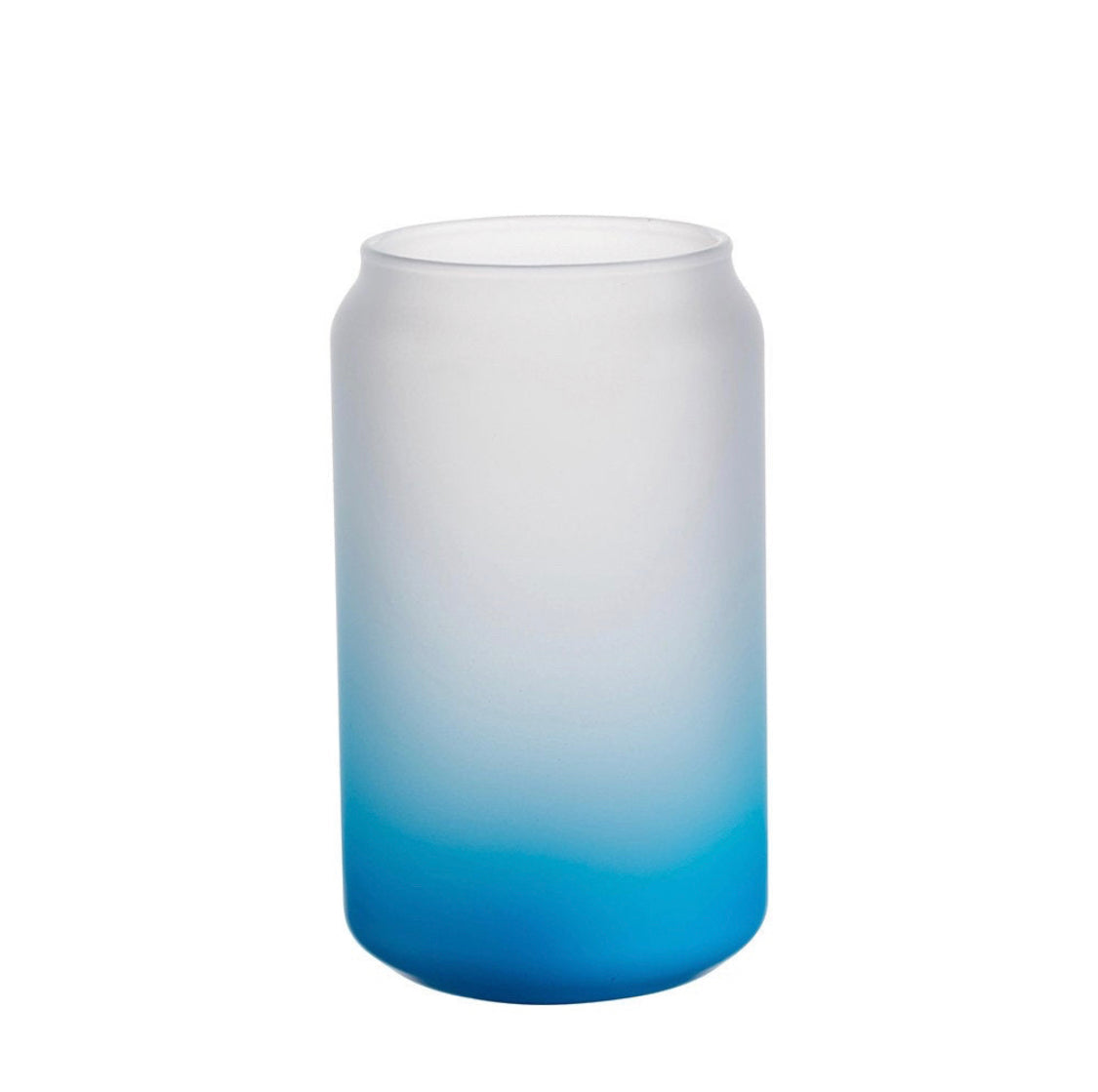 16 oz Gradient Color Sublimation Glass Soda Can