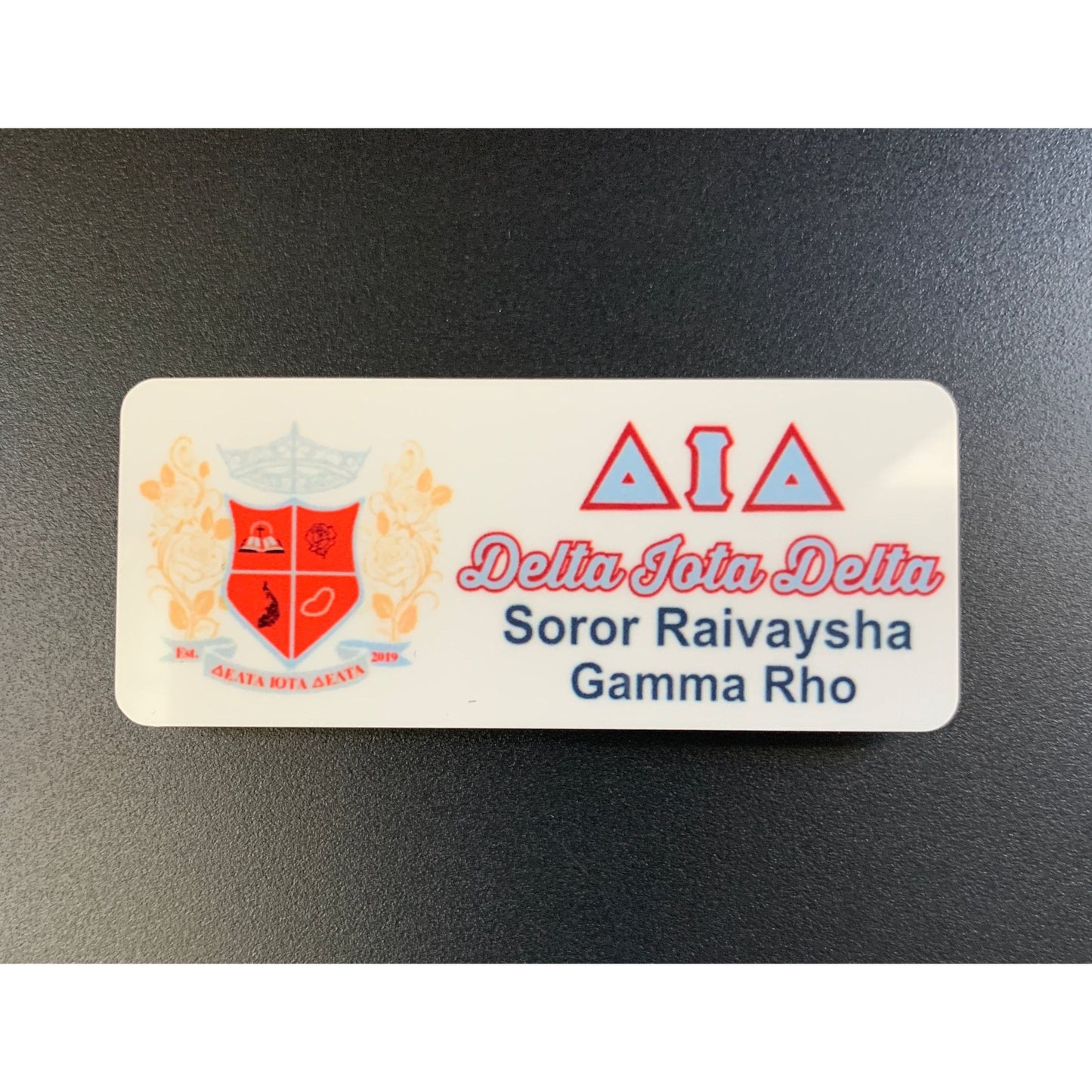 Custom Name Badge