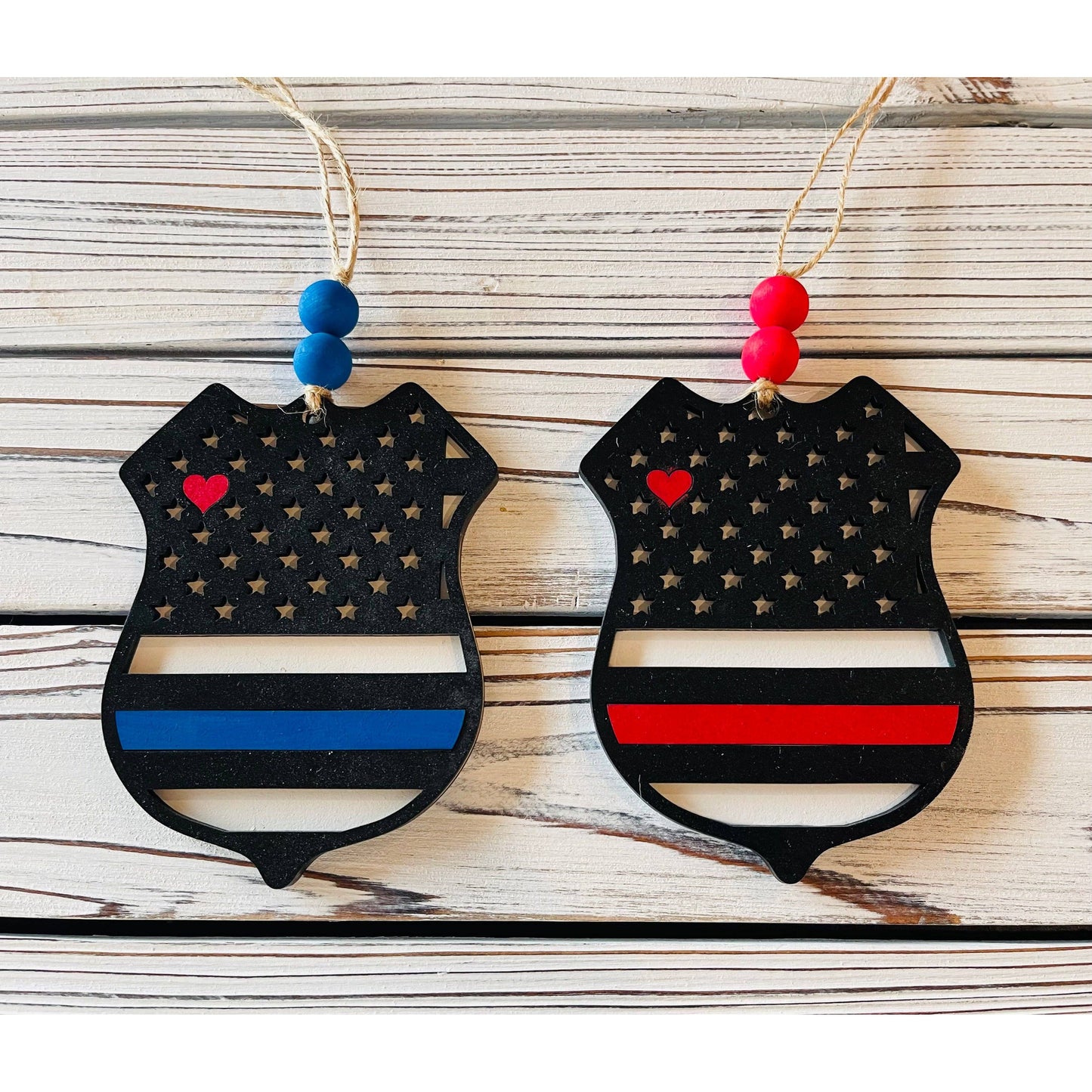 Front Line Bag Tags/Car Charm - Fireman