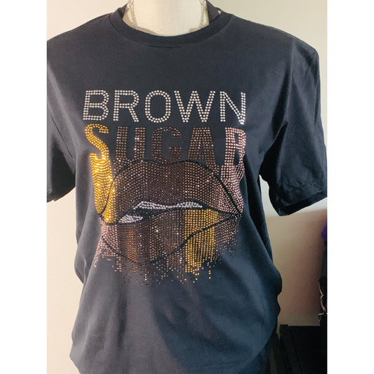 Brown Sugar Rhinestone Shirt Original