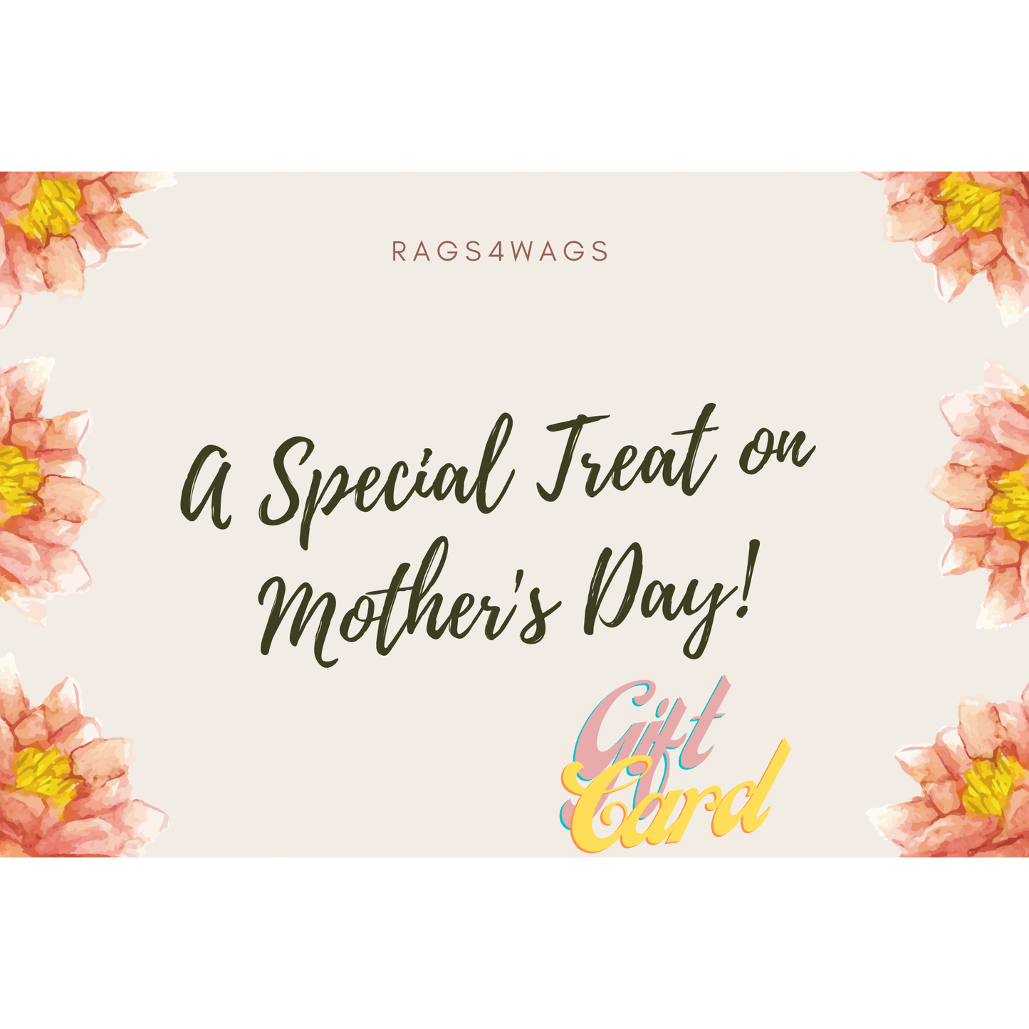 Rags4Wags Gift Card