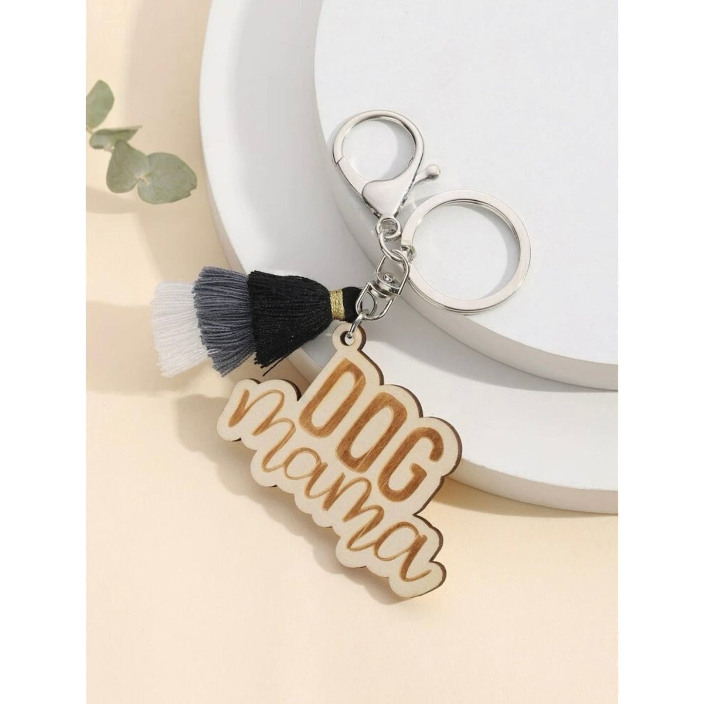 Dog Mom Keychain