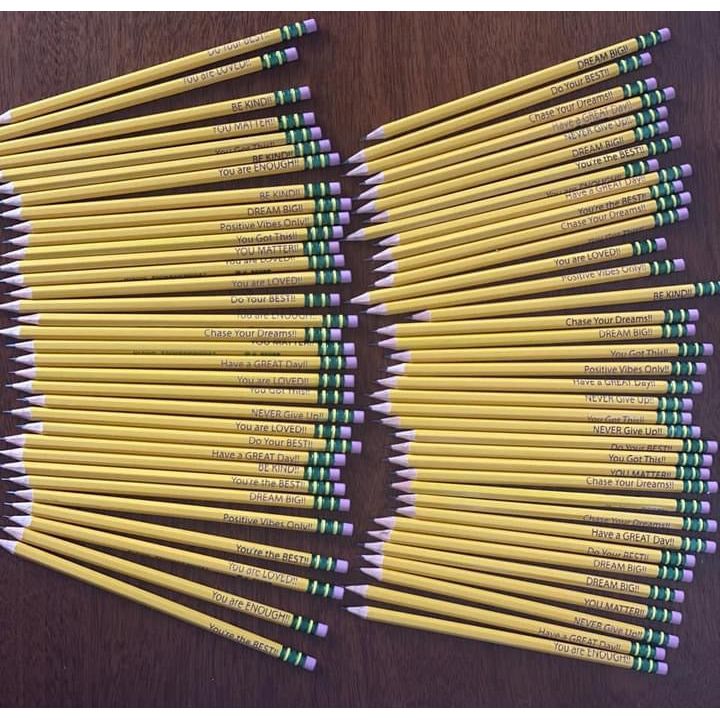 Positive Affirmation Pencils