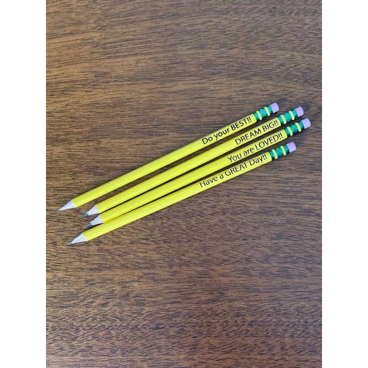 Positive Affirmation Pencils
