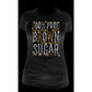 100% Pure Brown Sugar Rhinestone Shirt