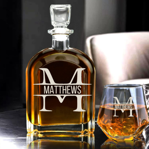 Custom Decanter Set