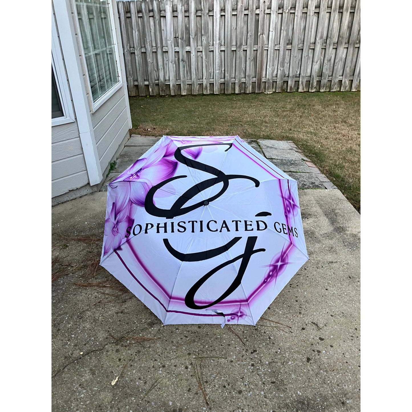 SOPHISTICATED GEMS Umbrella 1 Semi-Automatic Foldable Umbrella