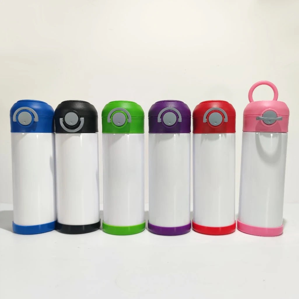 12 oz Flip Top Kids Water Bottle