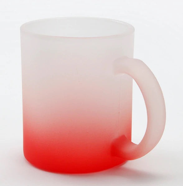 10 oz Sublimation Frosted Glass Mug