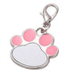 Dog Paw Keychain Clip