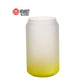 16 oz Gradient Color Sublimation Glass Soda Can