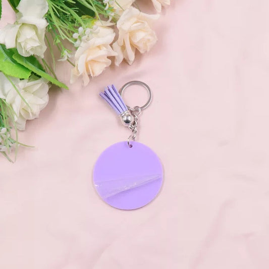 Round Acrylic Keychain