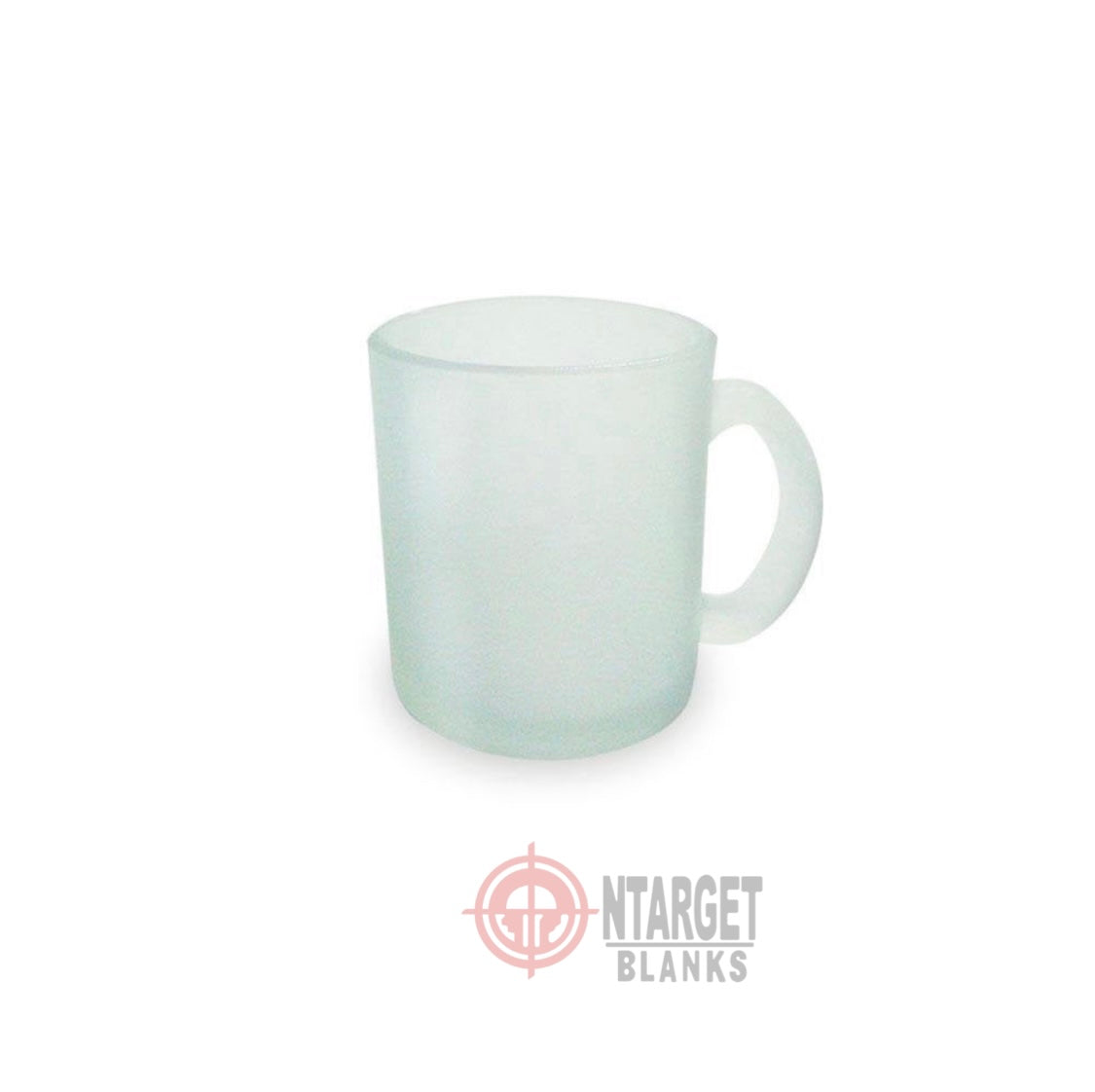 10 oz Sublimation Frosted Glass Mug