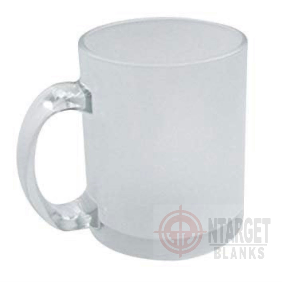 10 oz Sublimation Frosted Glass Mug