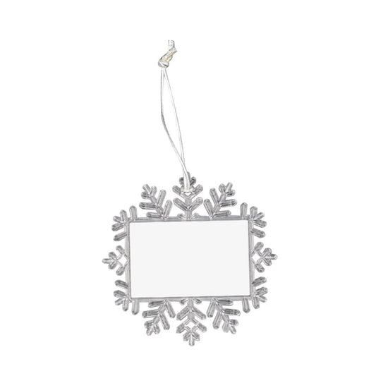 Double Sided Snowflake Ornament