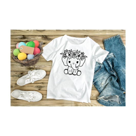 Easter Coloring T-Shirts