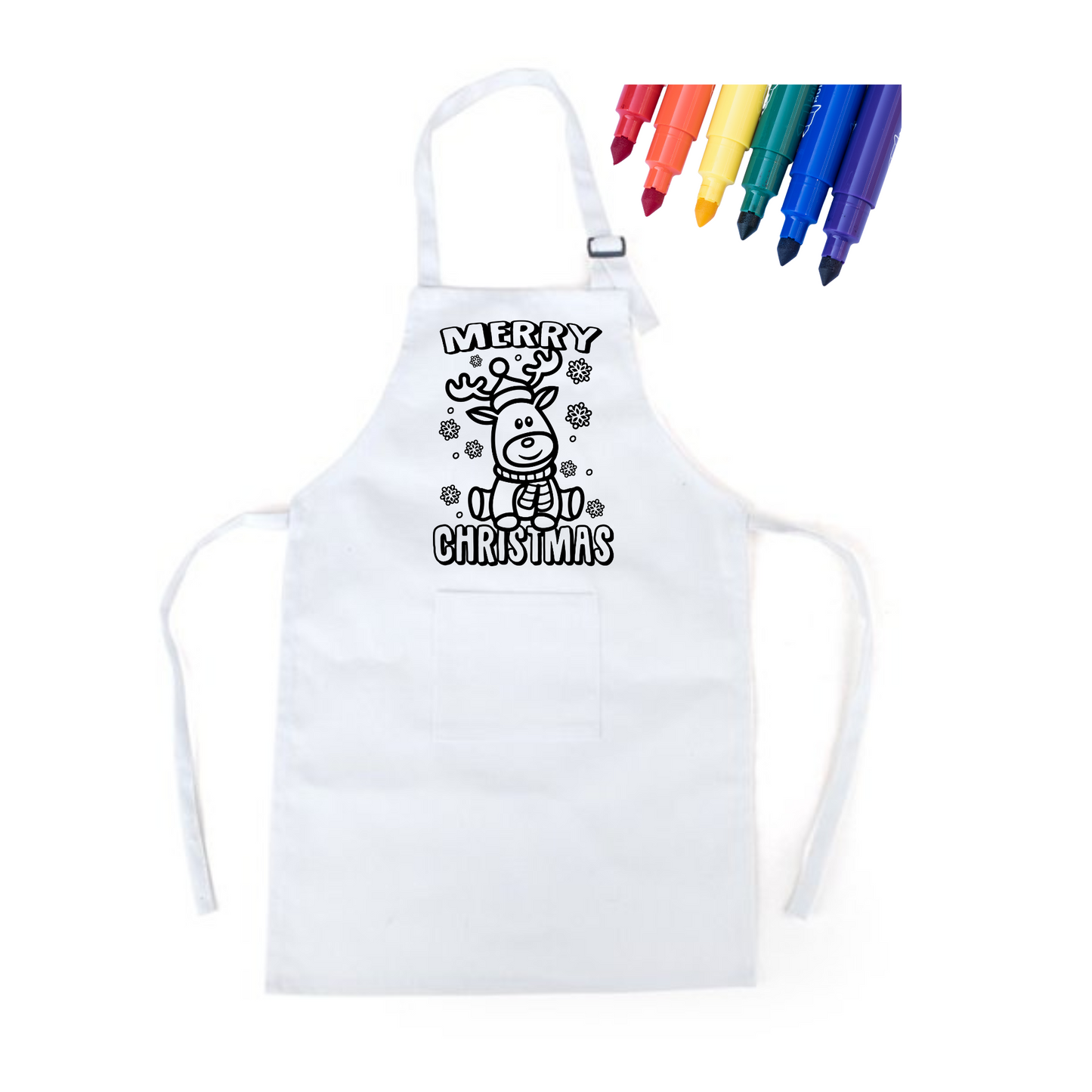 Youth Coloring Aprons w/Pockets