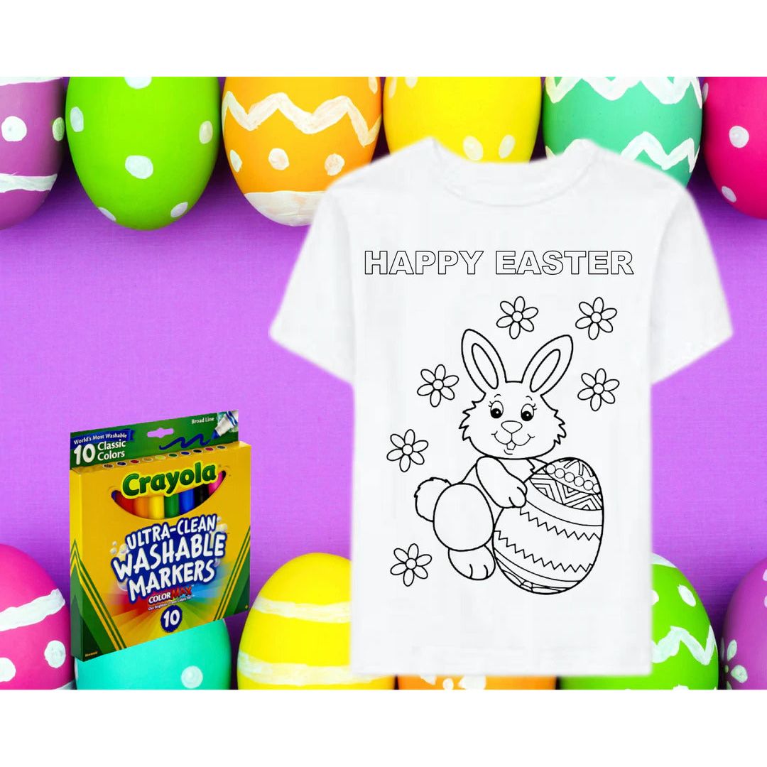 Happy Easter Coloring T-Shirt